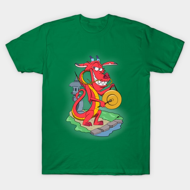 Mushu T-Shirt by JakkalDesigns